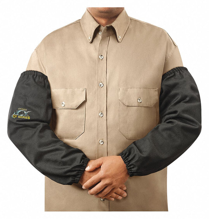 Flame-Resistant Sleeve Univ 23In Blk PK2