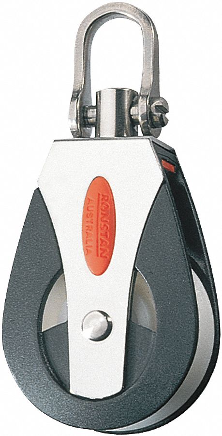 Pulley Block Shackle 7/16 in Rope dia.