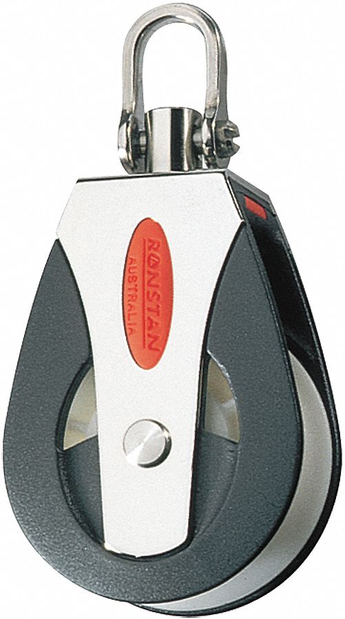 Pulley Block Shackle 1/2 in Rope dia.