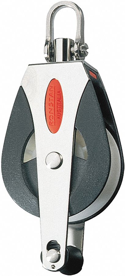 Pulley Block Shackle 1/2 in Rope dia.