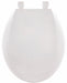 ToiletSeat Wht 14.125inW 1.875inH PK8