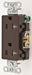 Recept Brown 20 A 2P3W Back Side 1PK