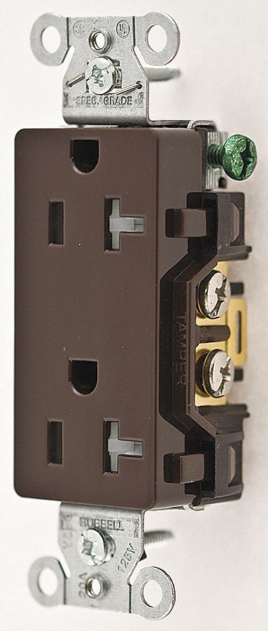 Recept Brown 20 A 2P3W Back Side 1PK