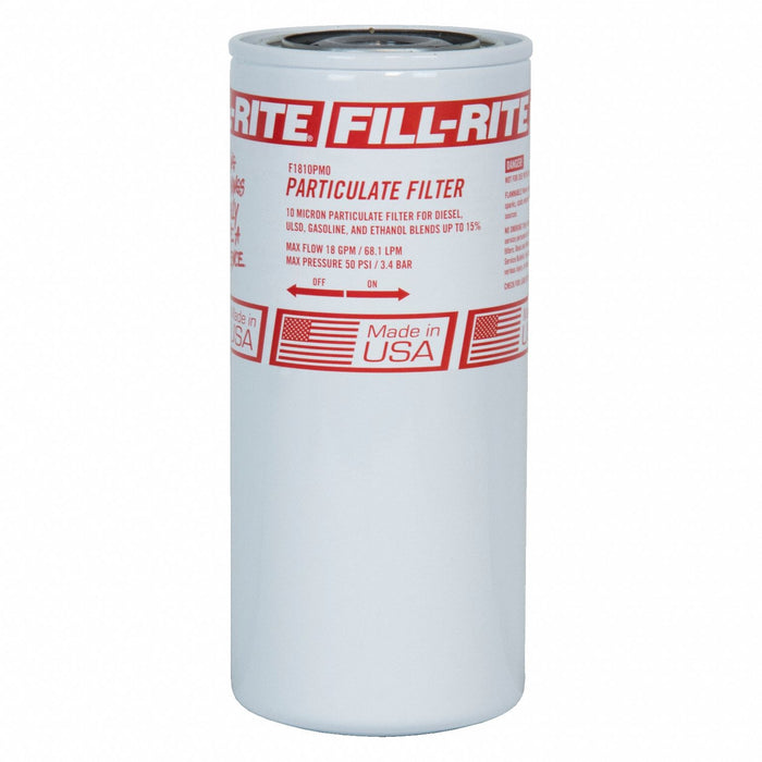 Fuel Filter 25 gpm 50 psi 8-1/2 in L