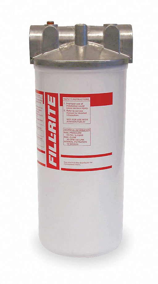 Filter Housing 12 3/4 H 5 1/2 Dia