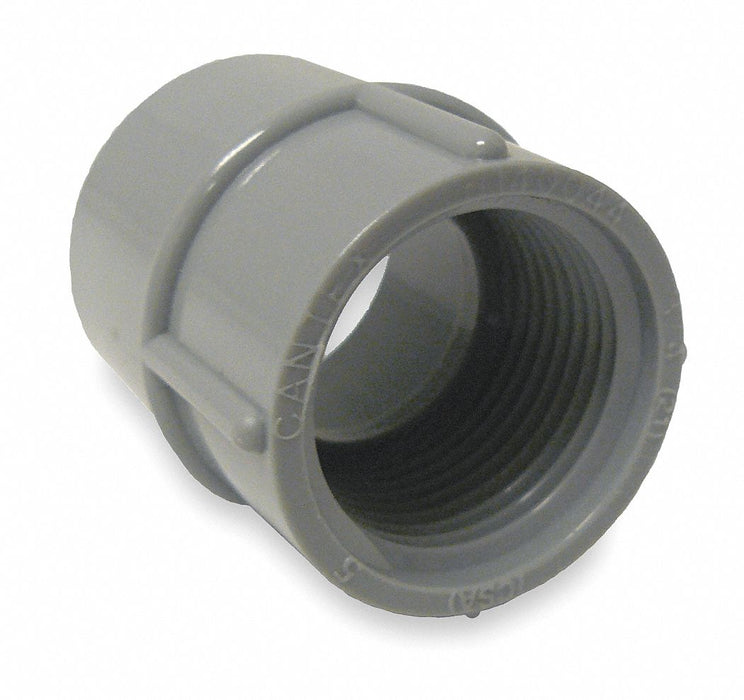 Conduit Adapter PVC Trade Size 1/2in
