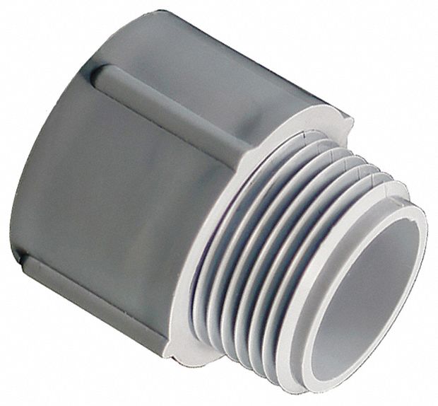 Conduit Adapter PVC Trade Size 1/2in