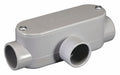 Conduit Outlet Body PVC Trade Size 3/4in