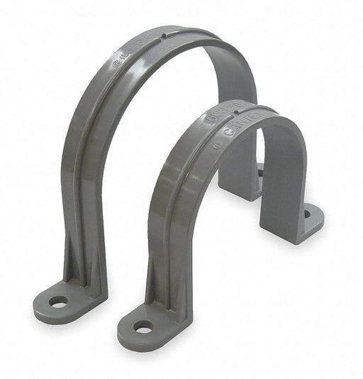 Conduit Clamp PVC Overall L 2 1/2in