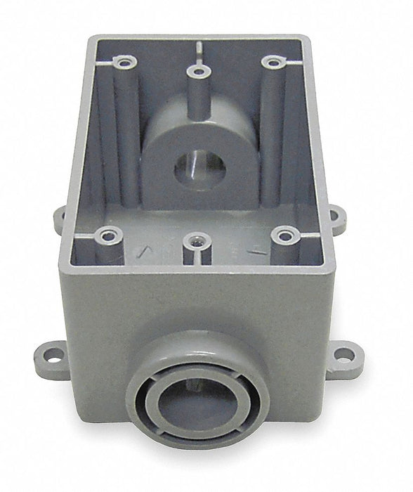 Weatherproof Box 2Inlets PVC