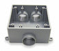 Weatherproof Box 3 Inlet 3/4 Hub PVC