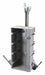 Electrical Box 4 Gang 55 cu in PVC