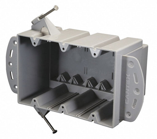 Electrical Box 3 Gang 74 cu in PVC
