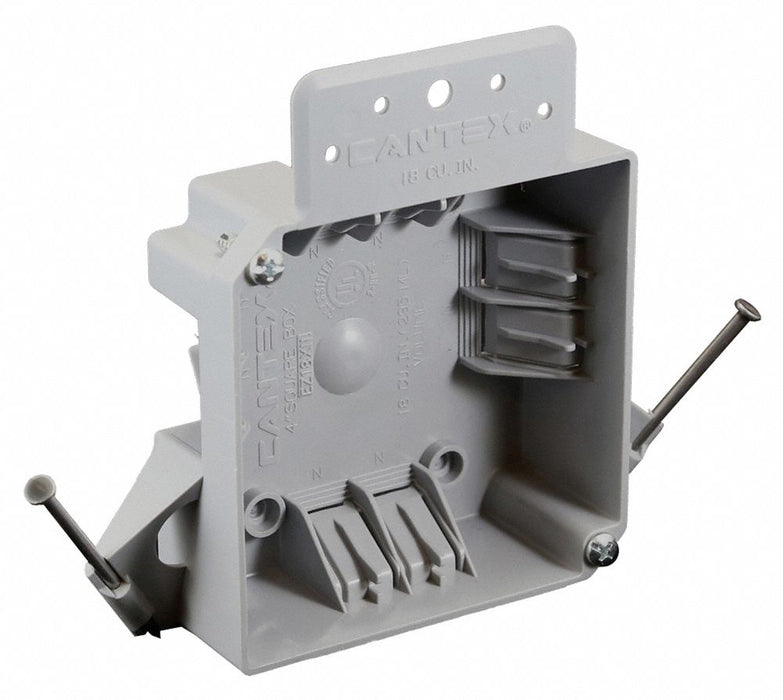 Electrical Box 4 in 18 cu in PVC