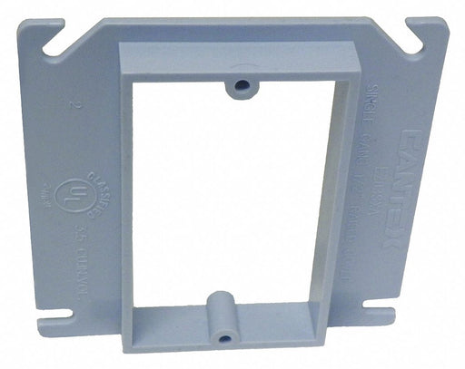 Plaster Ring 1-Gang 1/2 in Riser PVC