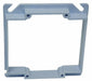 Plaster Ring 2-Gang 1/2 Riser PVC