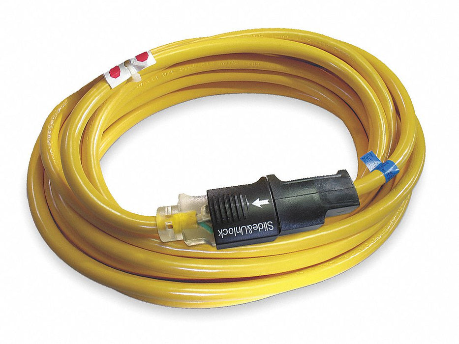 ExtensionCord 90ft Yellow 14AWG Round
