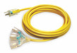ExtensionCord 100ft Yellow 14AWG Round