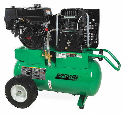 Portable Gas Air Compressor 2 Stage 9 hp