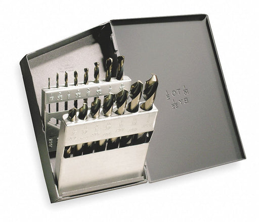 Mechanics Drill Set 15 pc HSS