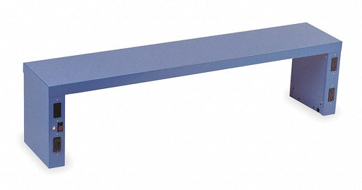 Shelf Riser 72 W x 12 D x 15 in H Blue