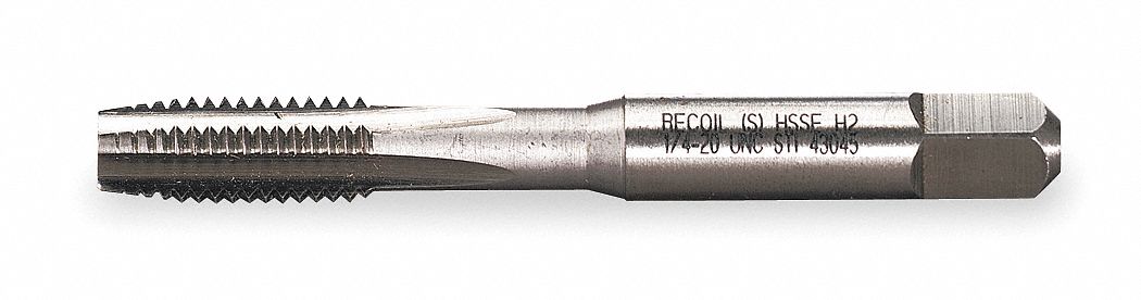Tap Straight Flute 1/4 -20 Plug