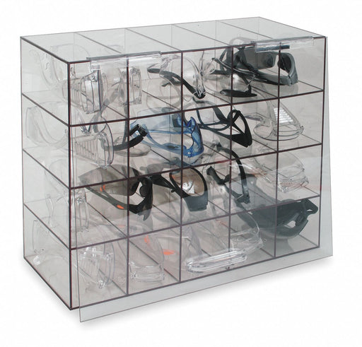 ProtectiveEyewearDispenser Clear PETG