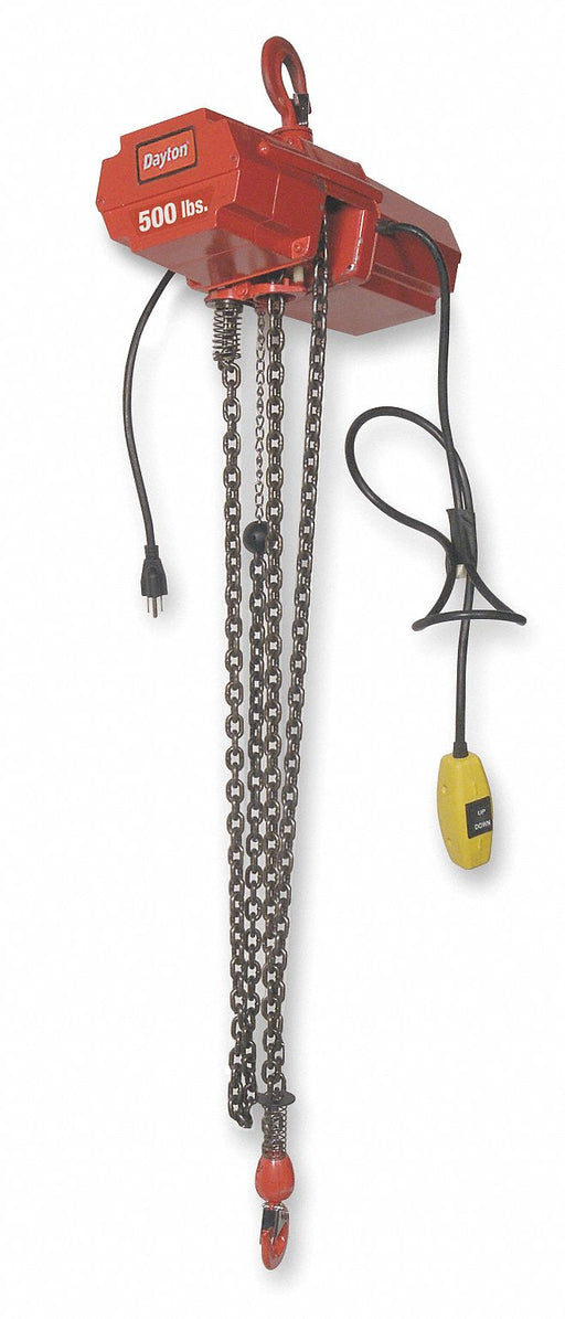 K8658 Electric Chain Hoist 800 lb 10 ft.