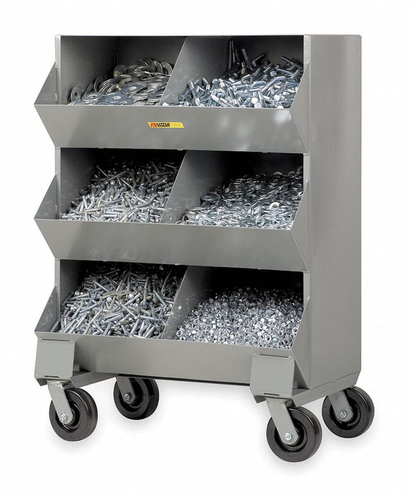 Bin Cart 20x32x45-1/2 in 2400 lb Cap.
