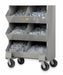 Bin Cart 20x32x45-1/2 in 2400 lb Cap.
