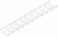Wire Mesh Cable Tray 6x2In 10 Ft