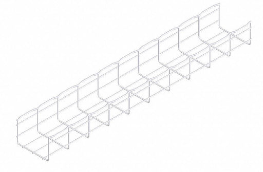 Wire Mesh Cable Tray 6x4In 10 Ft