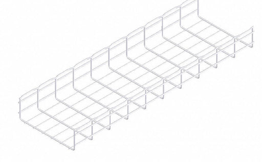 Wire Mesh Cable Tray 12x4In 10 Ft
