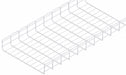 Wire Mesh Cable Tray 20x4In 10 Ft