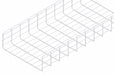 Wire Mesh Cable Tray 18x6In 10 Ft