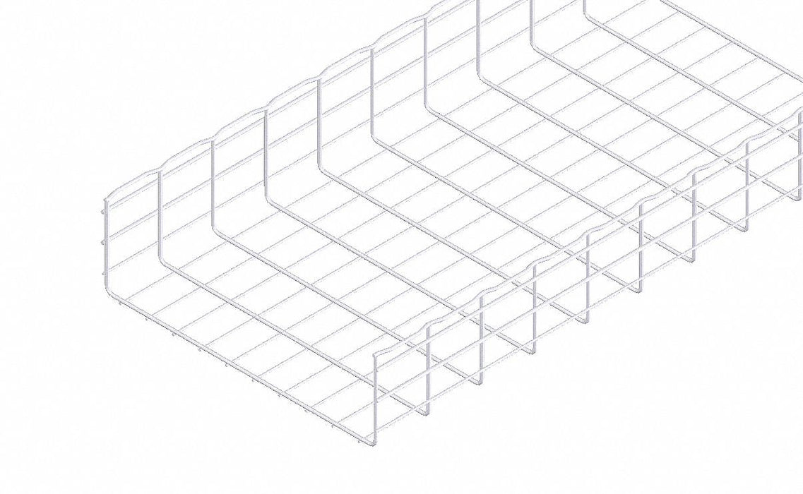 Wire Mesh Cable Tray 20x6In 10 Ft