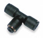 Tee Nylon Tube3/8 1/4 PushFit3/8 PK10