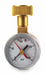 N0288 Pressure Gauge Max Reading 2 In