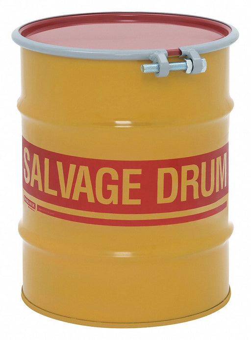 Salvage Drum Steel 19 in H Red