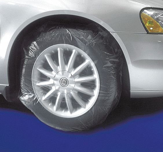 Tire Masker Paintable Plstic PK50