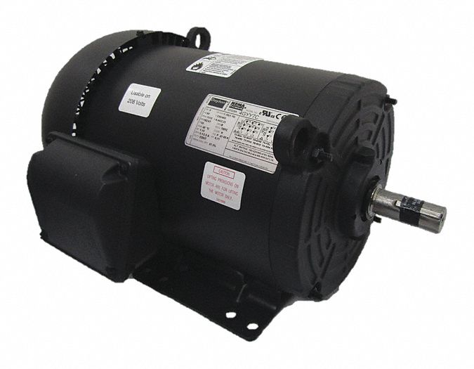 GP Motor 1 1/2 HP 1 170 RPM 230/460V AC