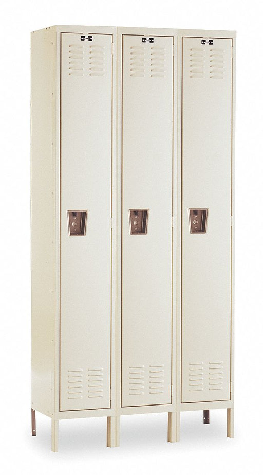 G7196 Lckr 1x3Lckr Tan 78 x36 x15 UnAssm