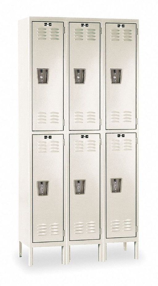 G7207 Wrdrb Lckr 2x3Lckr Tan 78 x36 x12 Assm