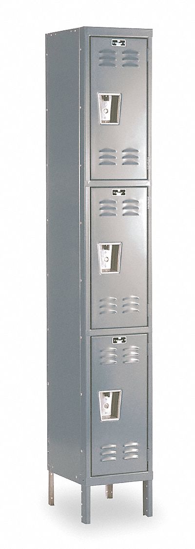 G7216 Lckr 3x1Lckr Drk Gry 78 x12 x18 UnAssm