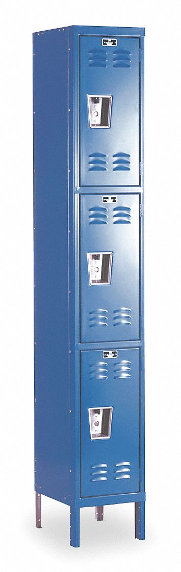 G7217 Lckr 3x1Lckr Mrn Bl 78 x12 x18 Assm