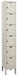 E1563 Bx Lckr 6x1Lckr Tan 78 x12 x15 Assm
