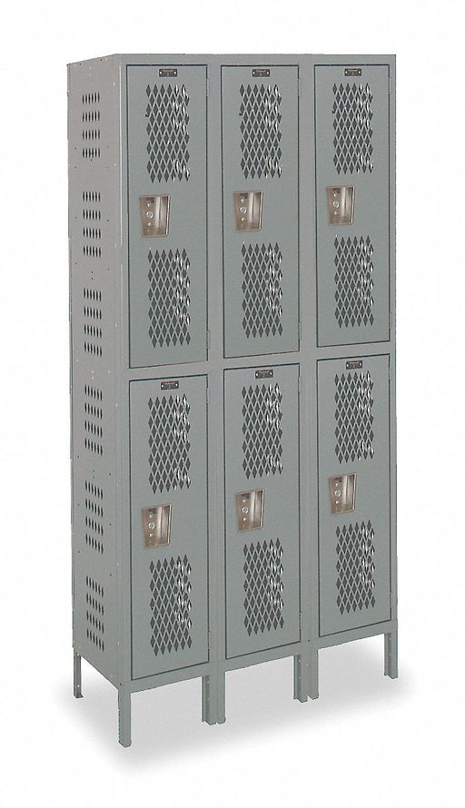 Lckr 2x3Lckr Drk Gry 78 x54 x18 UnAssm