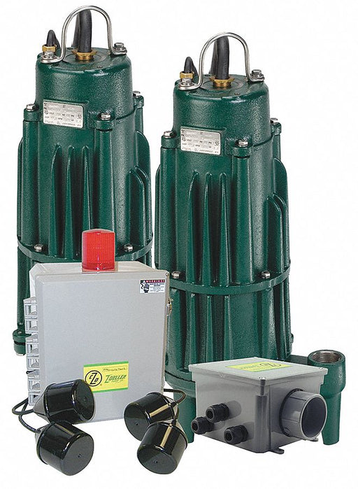 2 HP Grinder Pump System 240VAC