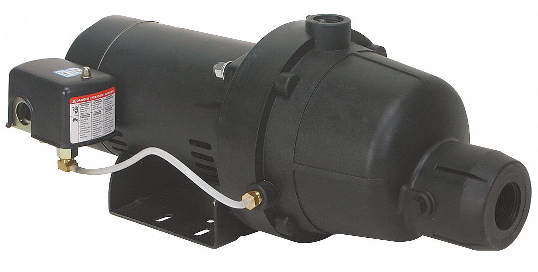 3/4 HP Shallow Well Jet Pump w/ Ejector