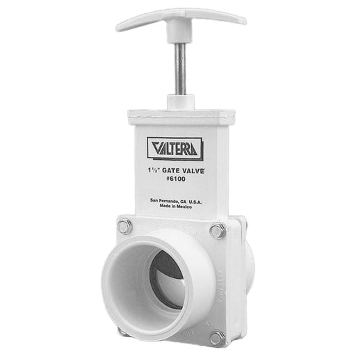 Gate Valve 1 1/2 PVC Slip